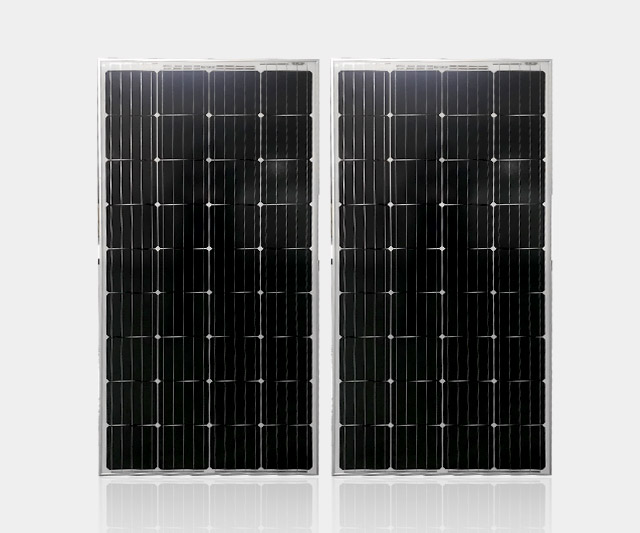 36 monocrystalline solar cells